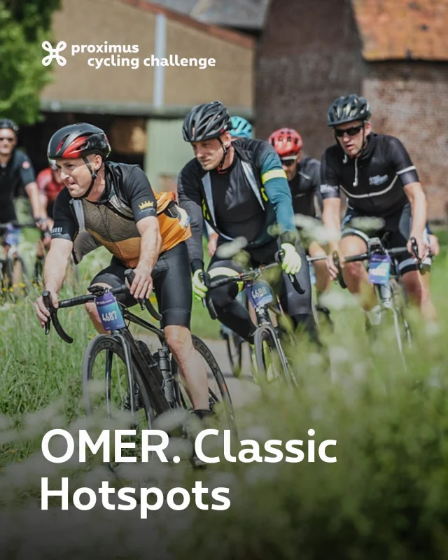 Du départ à l’arrivée: ne manquez pas ces pépites le long du parcours pendant l’OMER. Classic ✨

Van start tot finish: mis deze pareltjes langs het parcours niet tijdens de OMER. Classic ✨ 

#ProximusCyclingChallenge #Peloton